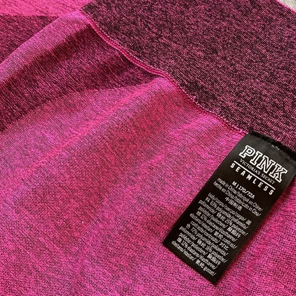 Pink seamless leggings - Picture 2 of 5